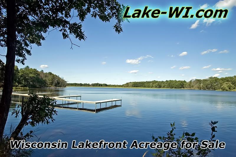 Wisconsin Lakefront Acreage for Sale